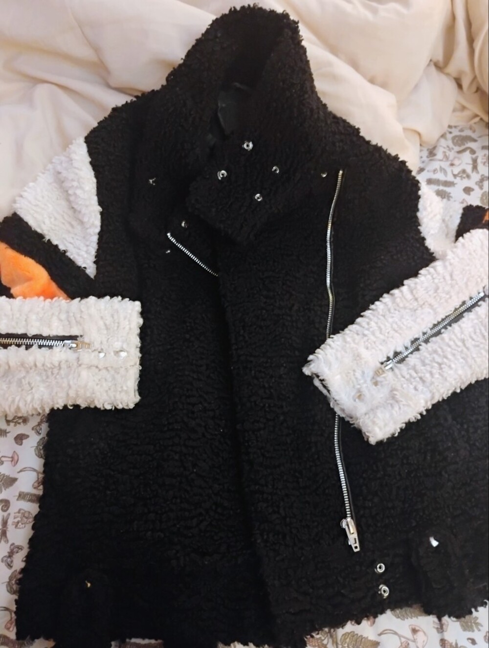 FAUX Fur Sherpa Jacket